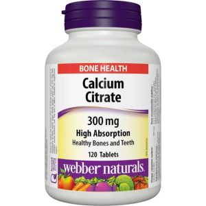 Webber Naturals Magnesium Citrate 300 mg Powder, High Absorption, Supports Bone and Teeth Health, 200g